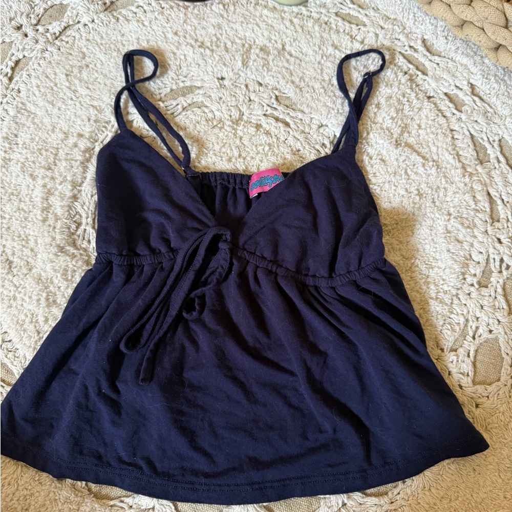 Stylish Navy Blue Women's Top